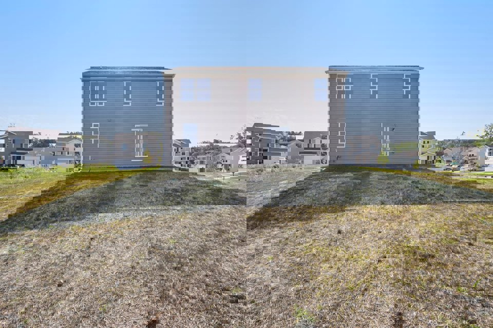 A group of houses.